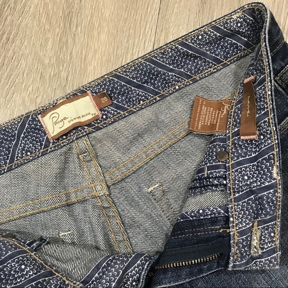 Paige Laurel Denim Bermuda Shorts size 28 - Picture 3 of 6